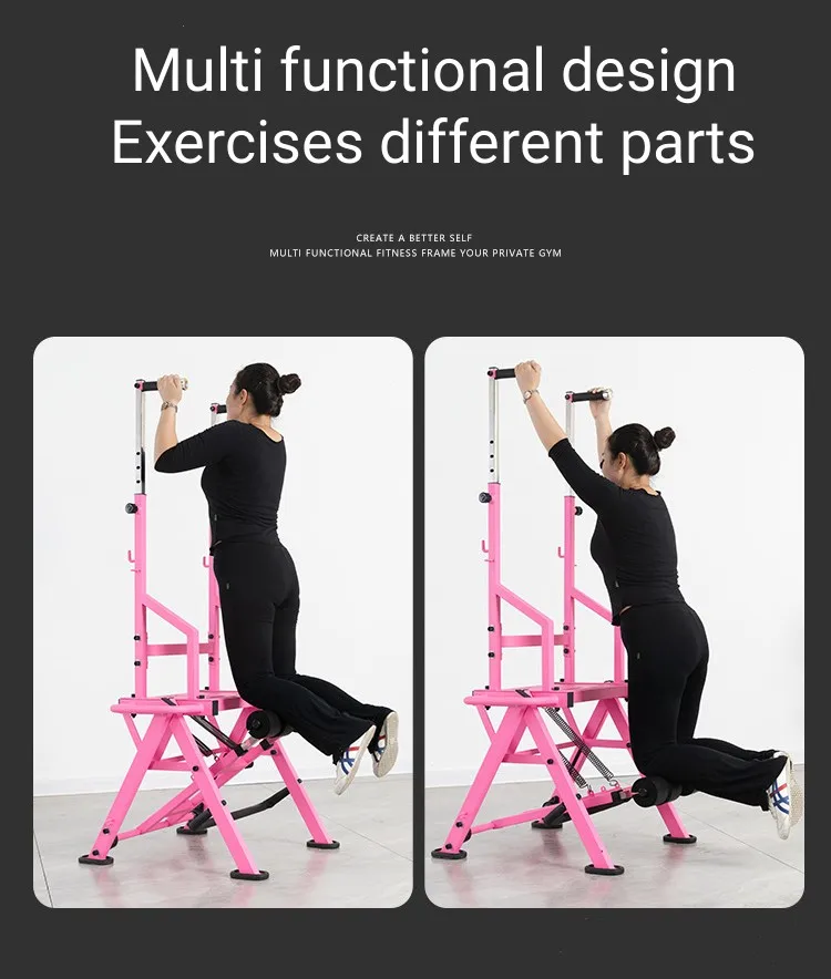 Wholesale Home Gym Equipment Multifunctional Half Power Rack Power Cage Squat Rack Foldable Exercise Bench Press Rack supplier