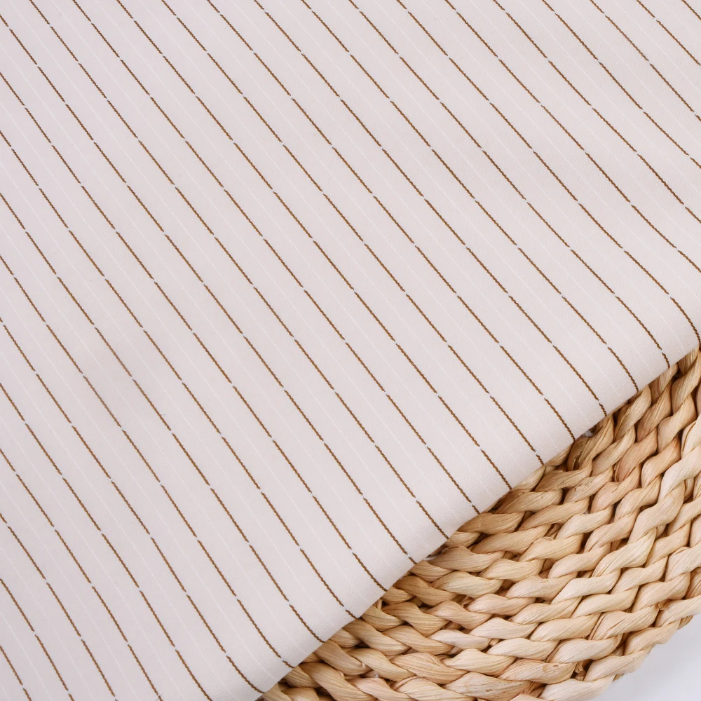 product high quality woven  fabric  cotton poly blended fabric yarn dyed fabric  for womens clothes-5