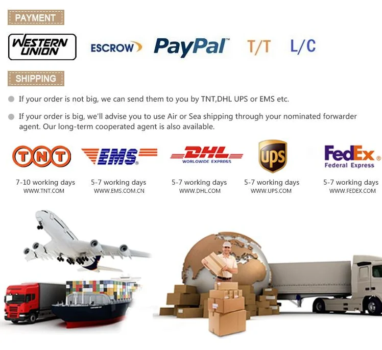 Payment and transportation
