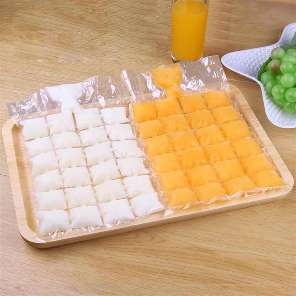 Disposable Ice Bag Food Grade Safety Disposable Plastic Ice Cube Bag