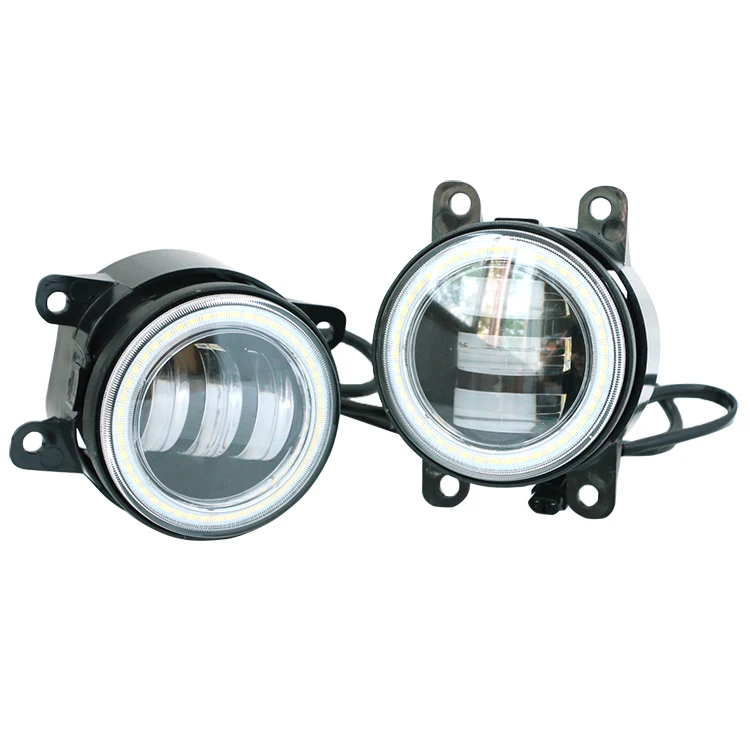 4 дюйма Автомобильный противотуманный свет DRL указатель поворота для honda светодиодные противотуманные фары дальнего света Ангел глаз освещение