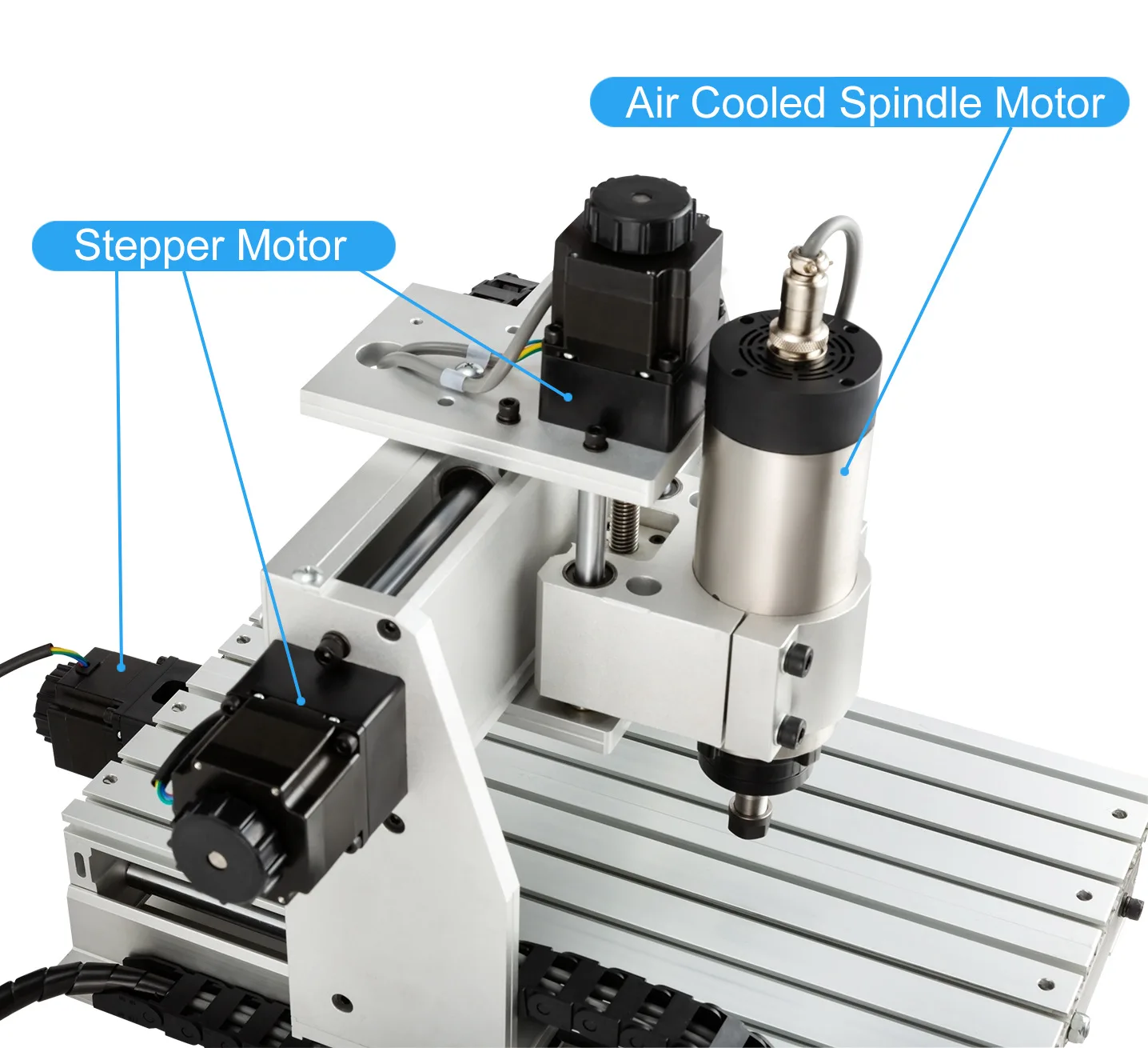 haoye Hobby Mini CNC 3020 4 Axis Desktop Router Machine for Wood, PCB