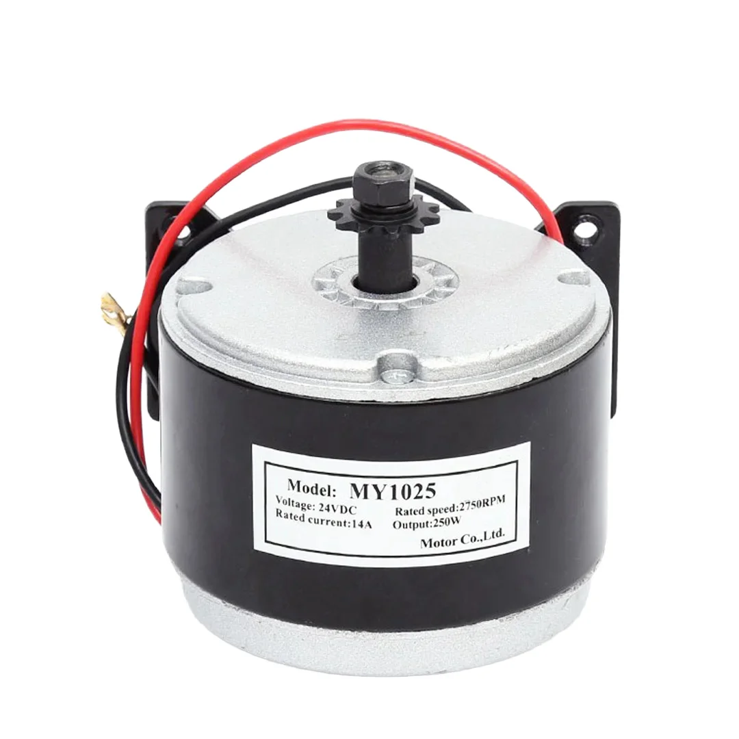 Moteur électrique DC MY1025 24V 250W Pour Trottinette HMParts Neuf