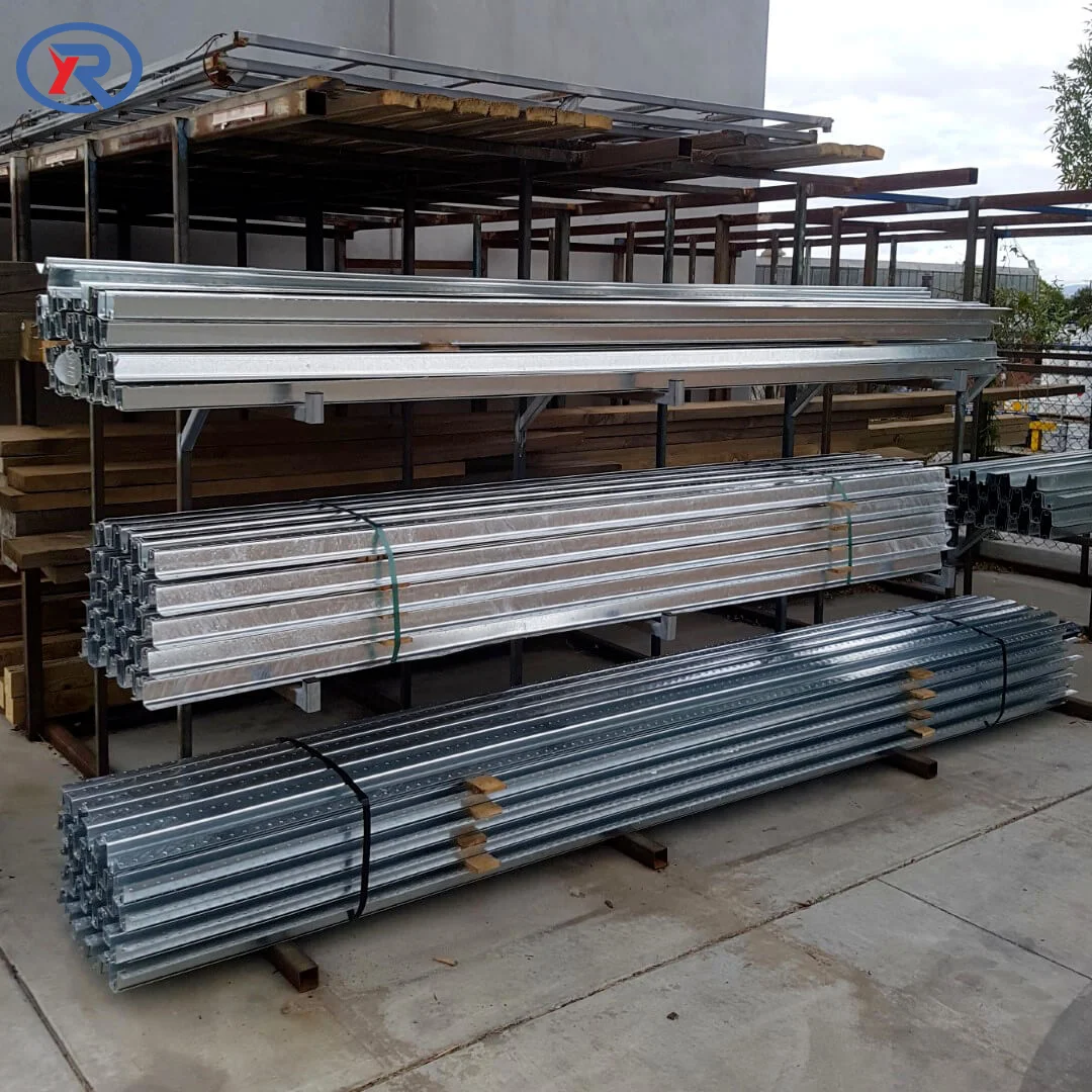 Small Order Available Metal Galvanized Fence Post U Channel Post Steel