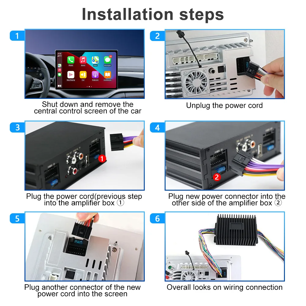 Jmance Car Audio Processor Eq Car Audio Amplifier 15a Maximum Working