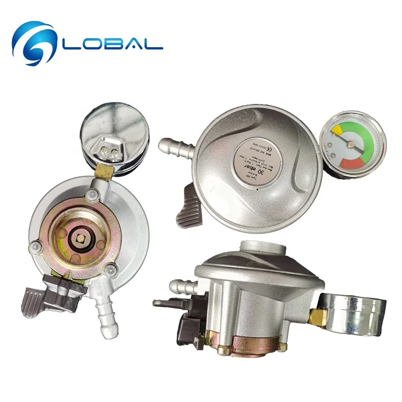 
High Quality Africa Lpg Gas Cylinder Regulator with gauge 