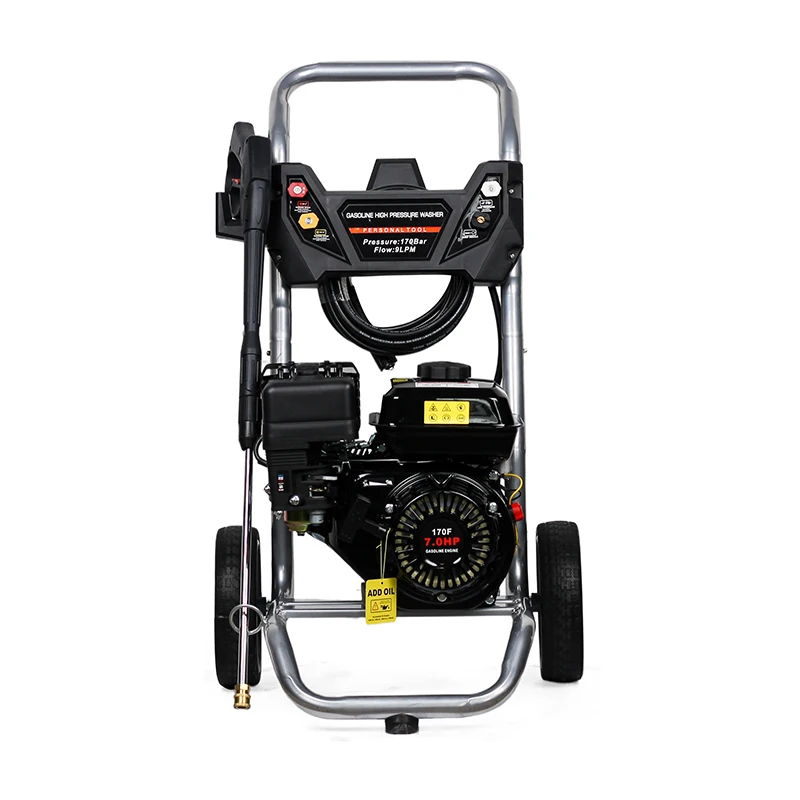 Multi Function 170bar Gasoline 7HP High Pressure Car Washer Petrol Vehicle Washing Machine