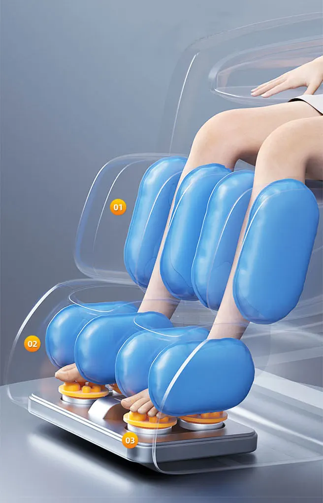 Relax Physiotherapy Full Body Sl Track Recliner Heated Body Care 4d ...