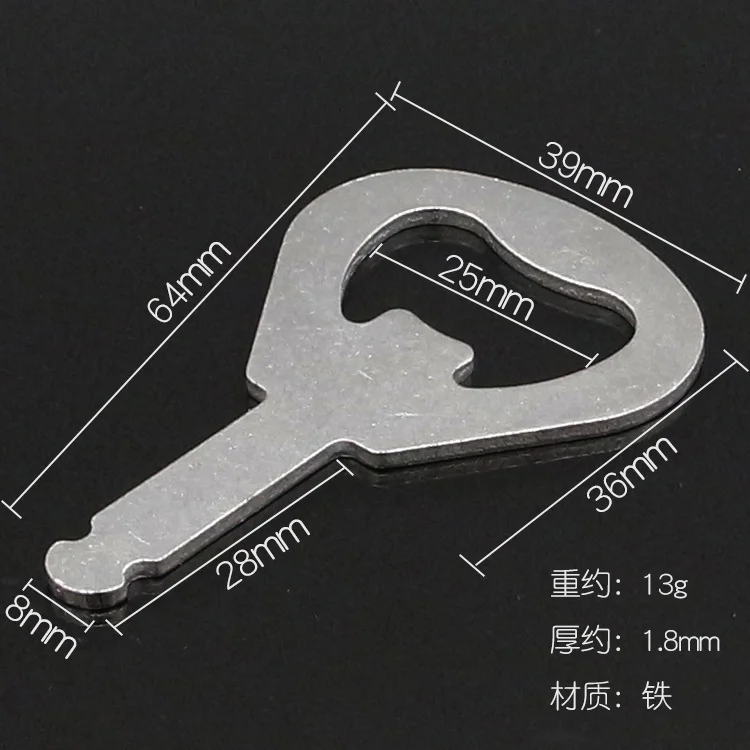 Oem Round Inset Bottle Opener Handmade Job Parts Tool Resin Plastic Pvc