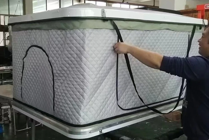 JP heater DH-10 Outdoor Camping Foldable Tent JP heater Hard Shell Roof Top Tent Suv Off Road Vehicles Car Roof Tent  