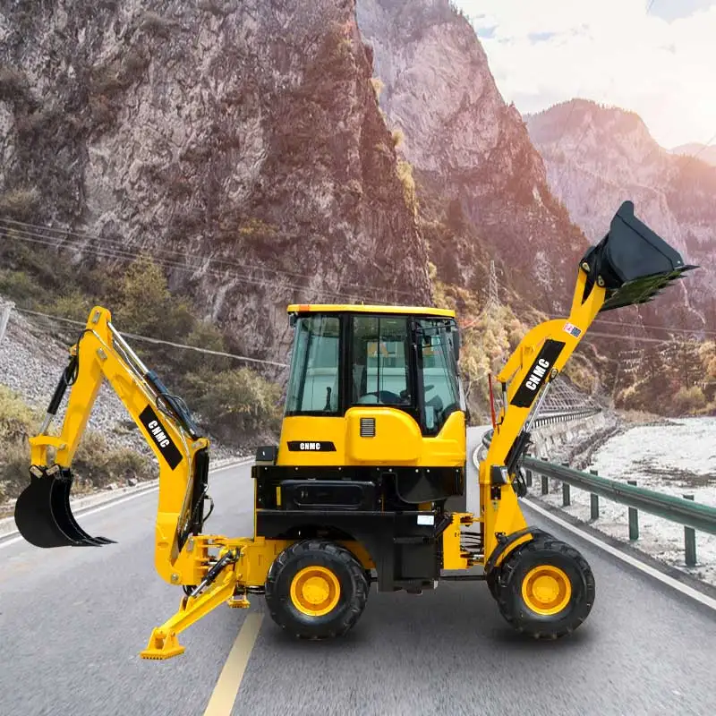 Лидер продаж заводской 4x4 мини-двигатель EPA Kubota с фронтальным погрузчиком экскаватор-погрузчик для