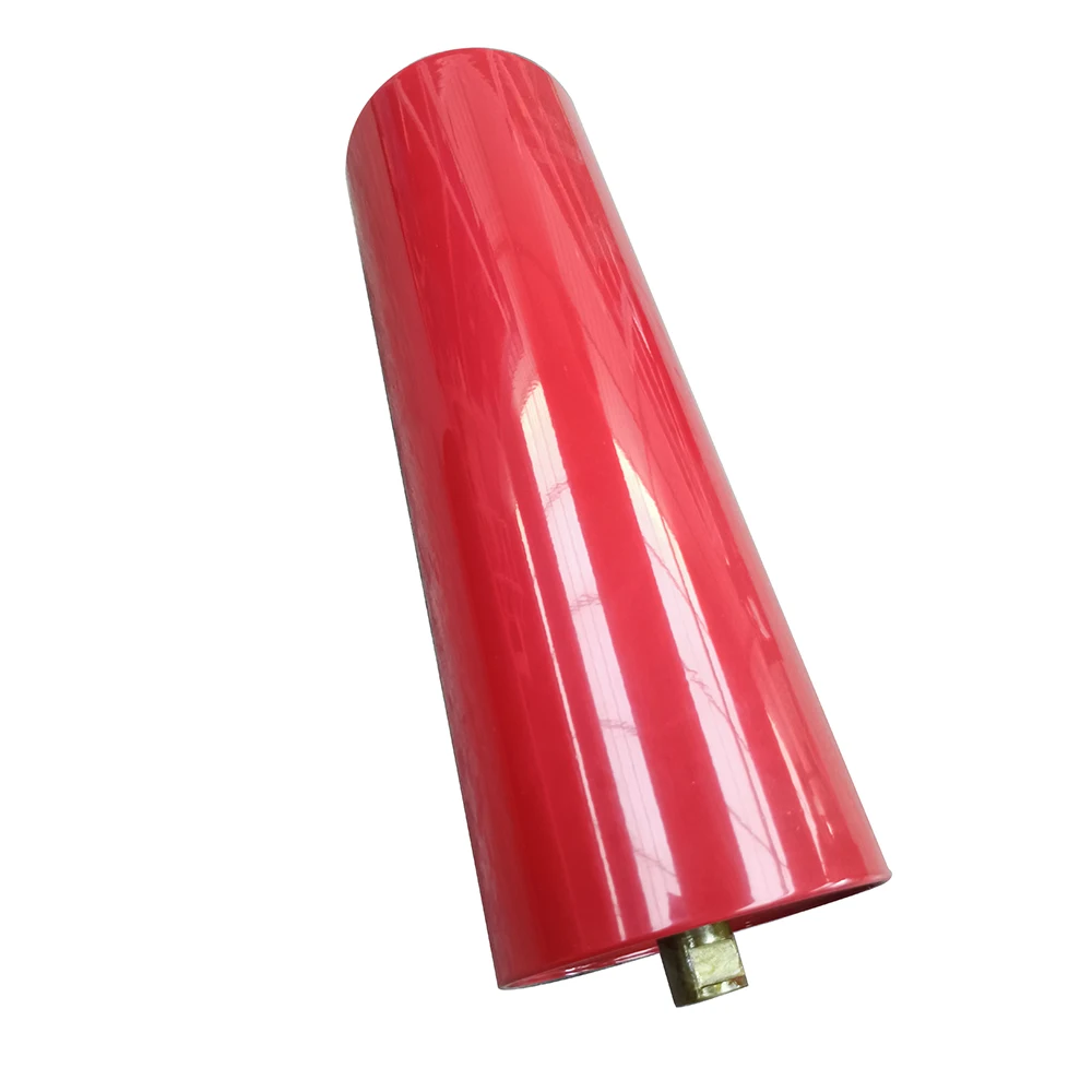 Belt Conveyor Steel Friction Aligning Idler Roller For Bulk Material