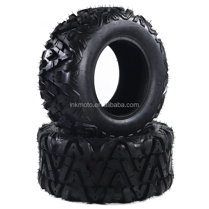 25x8-12 25x10-12  High Performance12 Inch Tire Atv/utv  Buggy Tubeless Tyre Go Kart Wheels ATV Tires