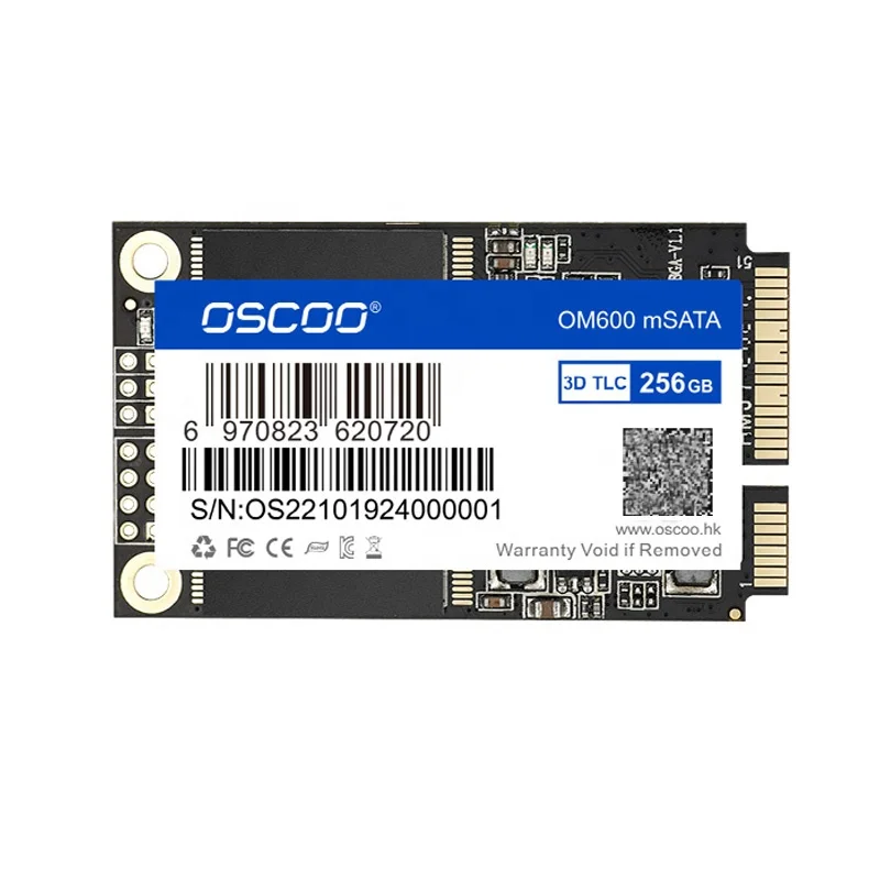 OSCOO Internal MSata SSD 128GB 256GB 512GB 1TB 2TB Solid State