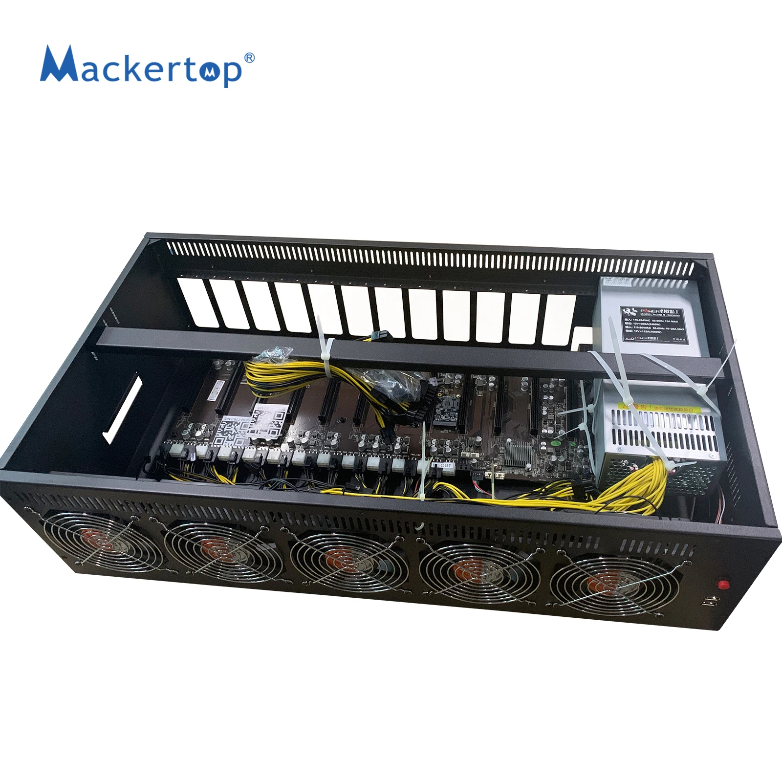 
 Корпус для майнинга 12 ГП, 45 мм, корпус для майнинга 12 ГП, добывающая установка, эфириум для материнской платы onda  