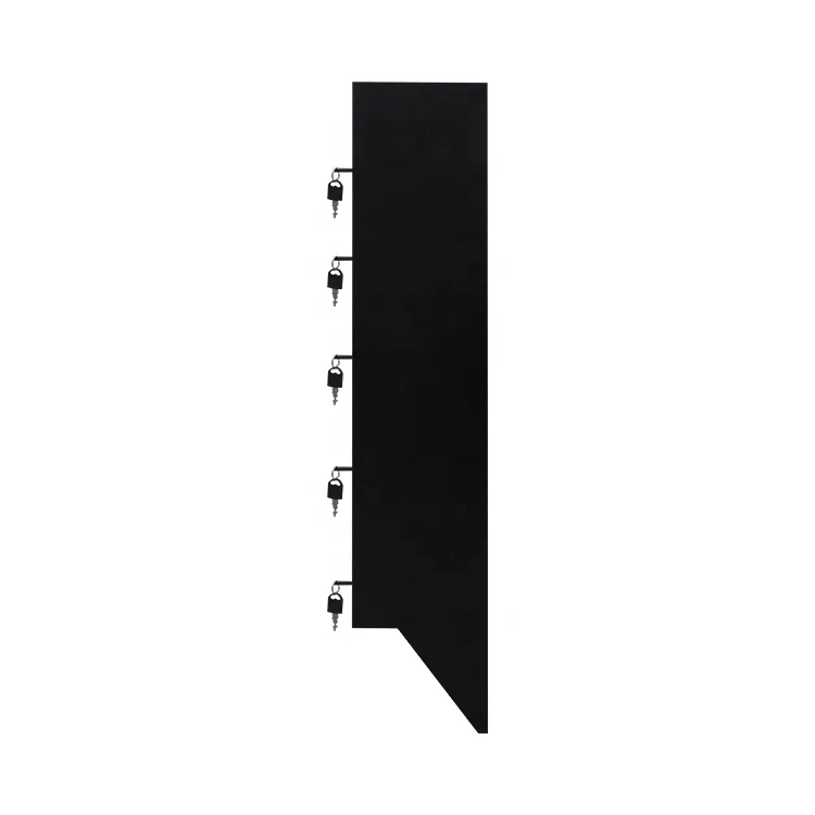 Wall Mounted Apartment Mailbox System Steel 5 Tier Post Office Letter Box With Master Key