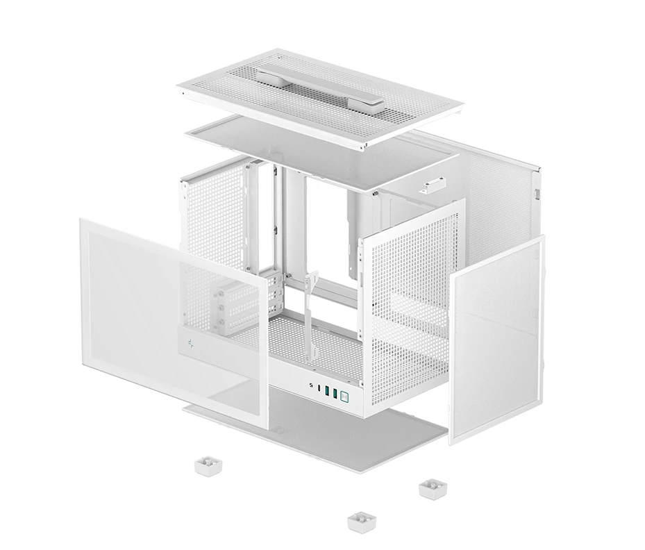 Deepcool CH160 Mini-ITXゲーム用コンピュータケース超ポータブル高