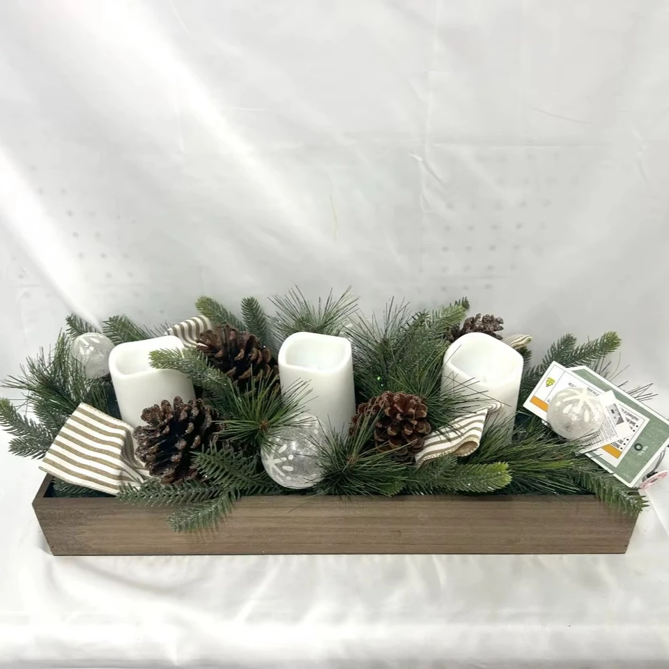 LED Tabletop Decor with Try Me Button