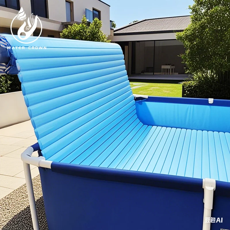 Water Crown Durable Automatic PC Swimming Pool Cover High Quality Film Sealing Machine Customizable PP