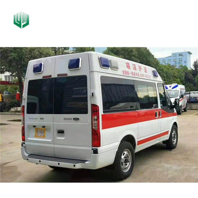 Индивидуальная дешевая машина скорой помощи дизельный ICU transit с правым рулем для