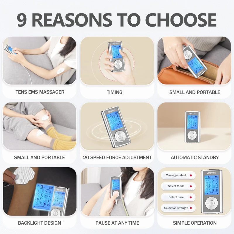 Tens Unit Pain Relief Physical Muscle Korean Therapy Massage Equipments Medical