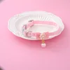 Collar con lazo de cuentas