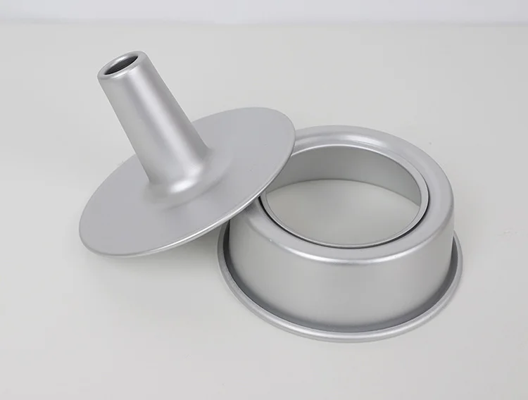 Custom Wholesale 4/5/6/7/8/9/10 Inch Aluminum Tube Cake Baking Pan