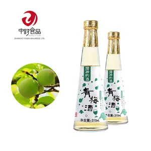 Chinese Manufacturer Sweet Plum and Apple Wine Bulk Alcoholic Beverage with Bottle Packaging