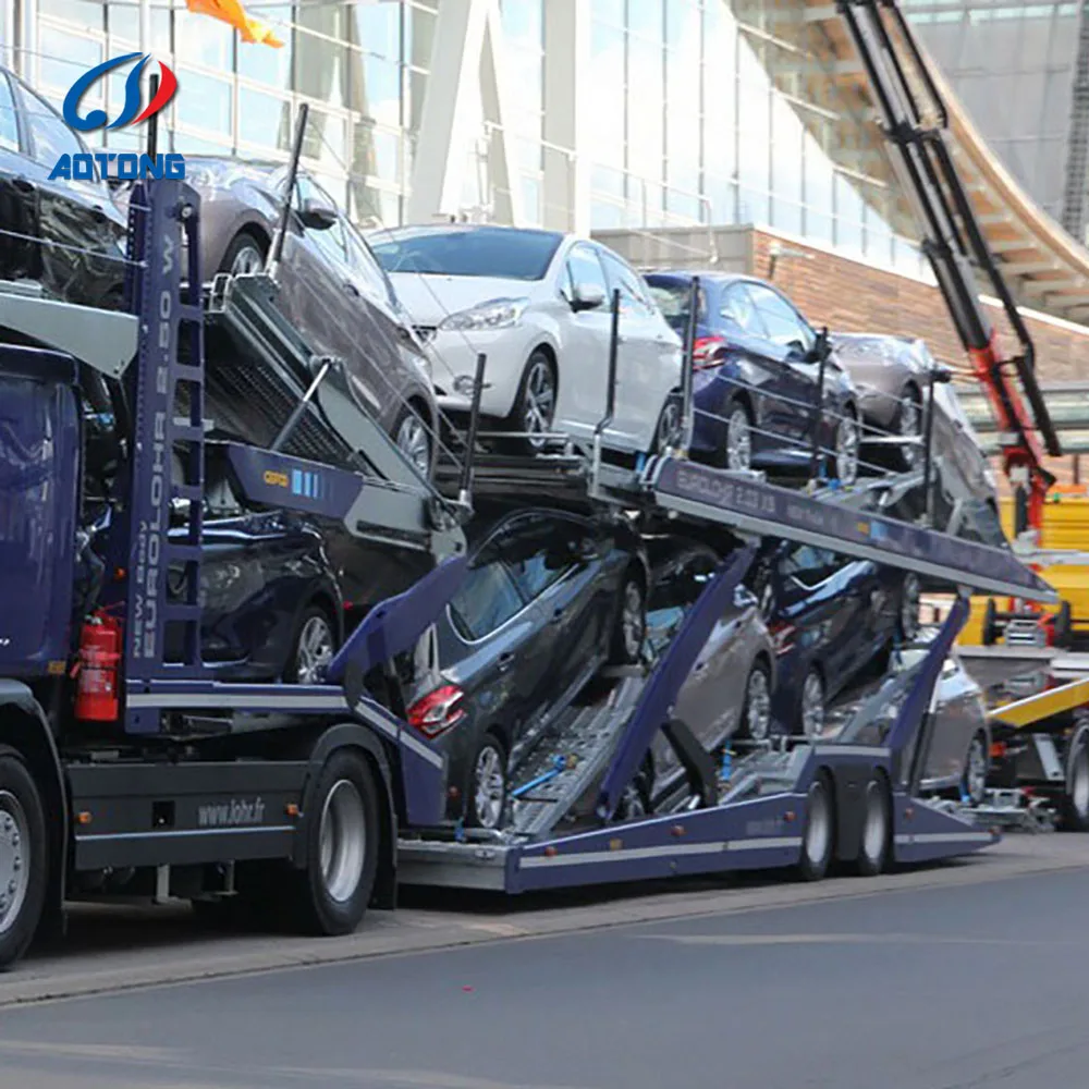 Interlink Lorry Car Hauler Truck Trailers Towing Interlink Car Transporter Trailer Car ...