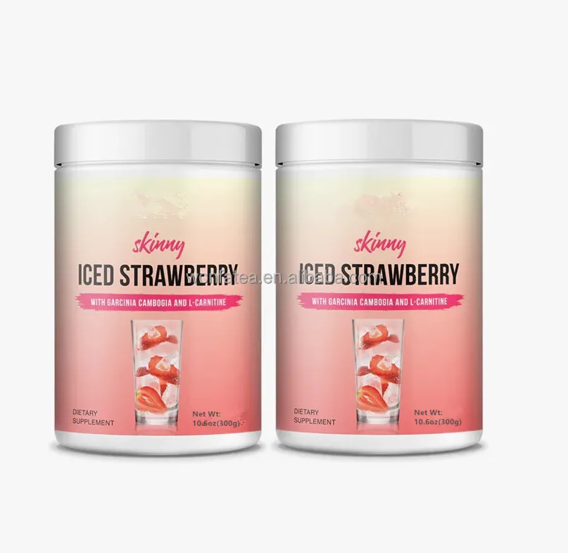 Ледяной Тощий клубничный лимонад