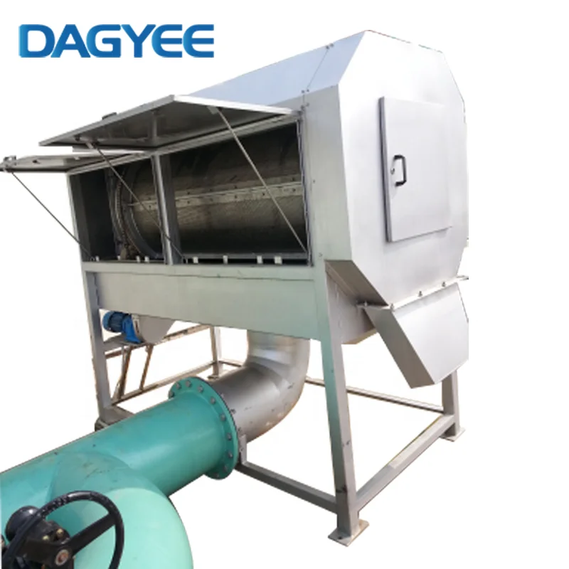 Internal Rotating Drum Filter Screen Solid Liquid Separation Water Treatment Machinery Microscreens
