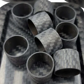 Professional Manufacturer's CNC Cutting Carbon Fiber Tube 19.5mm 16mm 14mm 12mm 10mm with 0.1mm Tolerance