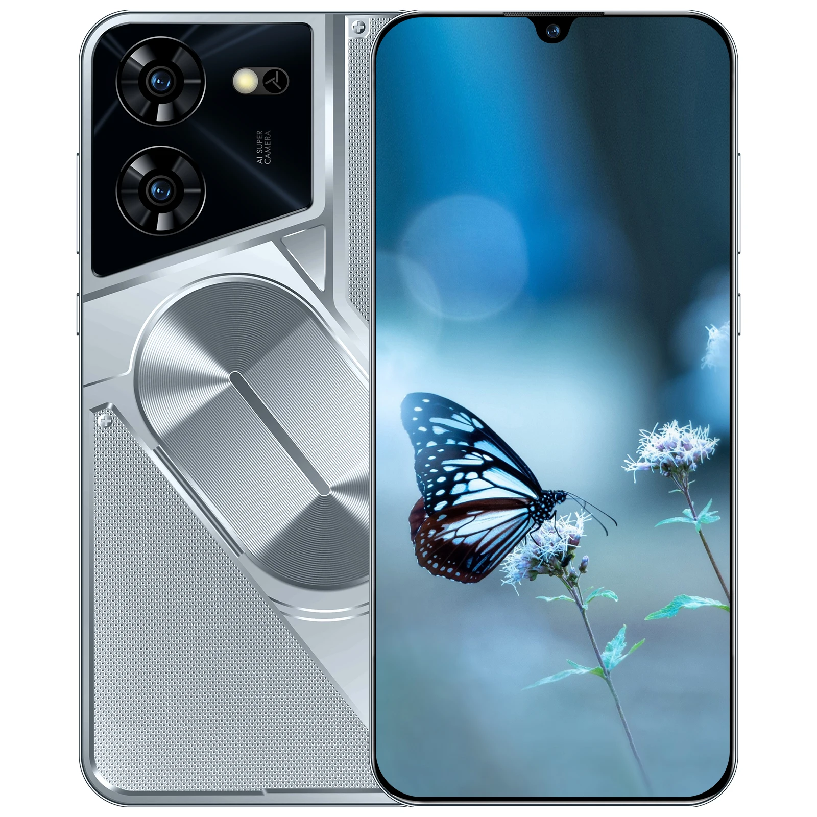 New Original Pova 5 Pro 7.3 Inch 16GB+1TB Android Smartphone 5G LET ...