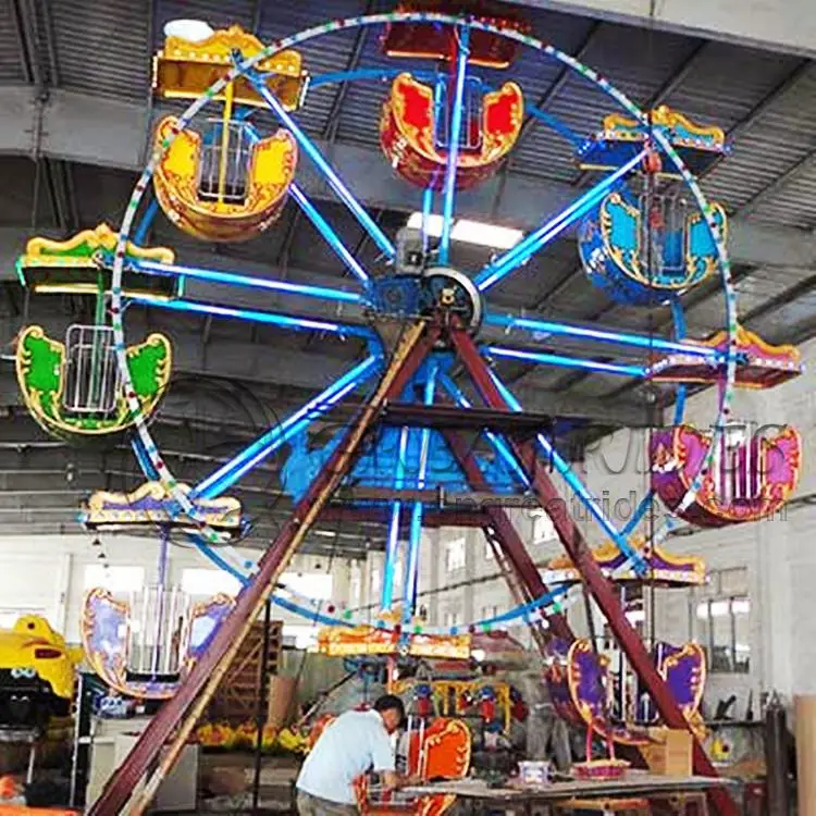 格安子供向け遊園地アトラクション 10m 小型カーニバルゲーム乗り物 