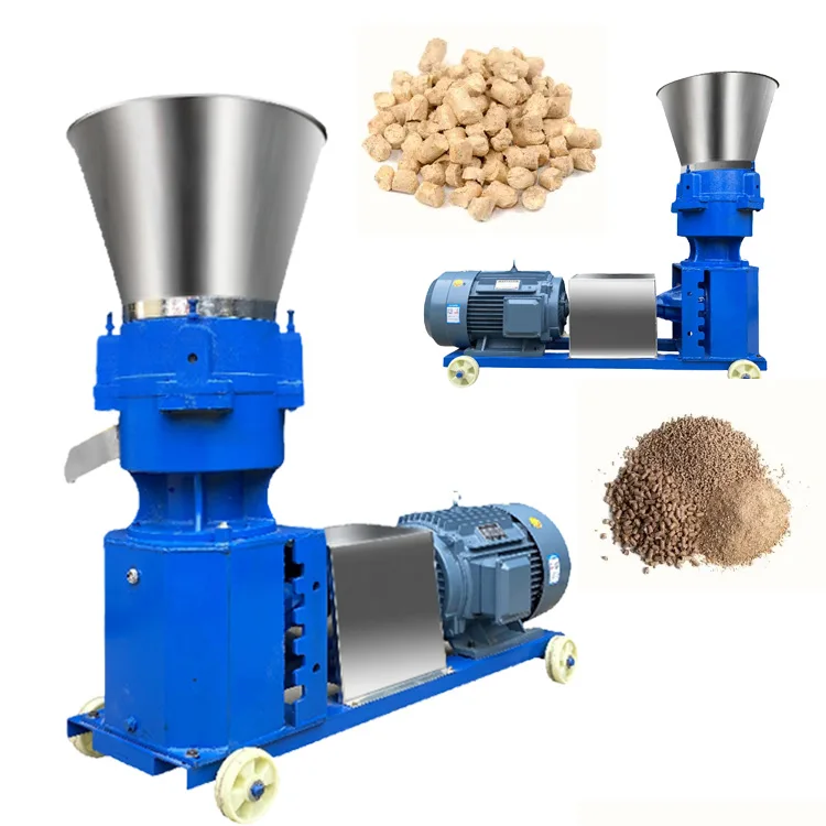 All In On 400 Model Poultry Granulator Animal Feed Pellet Machine