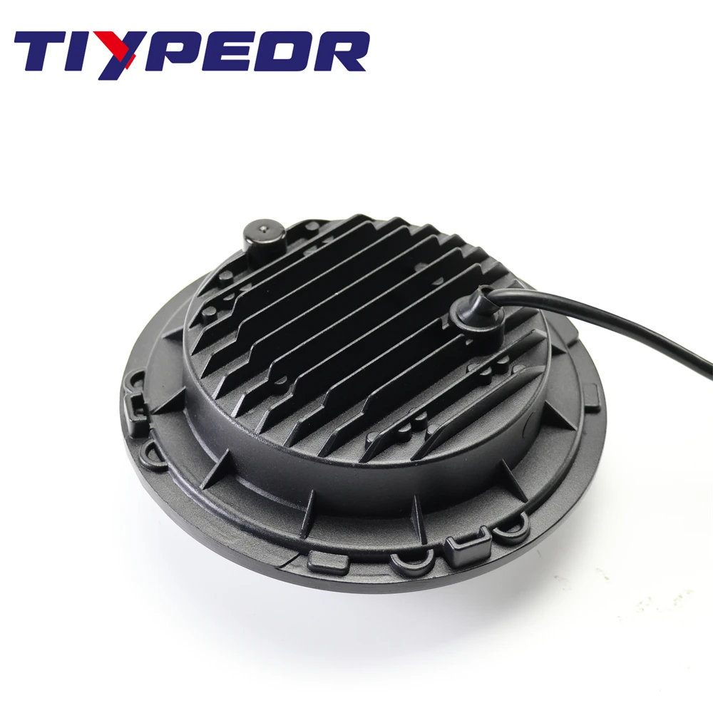 product tiypeor universal 7inch round motorcycle drl led headlight super bright car auxiliary fog light-11