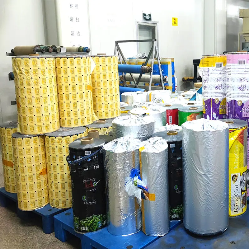 Custom Printed Laminated Plastic Biodegradable Packaging Mylar Roll