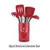 11-piece Black Silicone