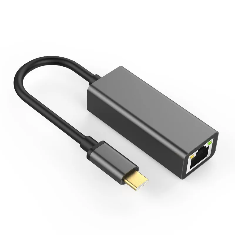Ethernet-адаптер с портом USB Type-C сетевая карта 3 0 к RJ45 Lan гигабитный Интернет для компьютера ноутбука