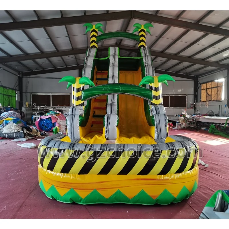 Gzchoice Inflatable Slides Commercial Inflatable Water Slide And Pool   H439ad00c95c941bb9853ad9812bd7ffa4 