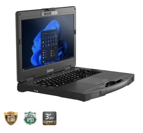 Getac S410 - Rugged Notebook for Inside and Outdoors 13th Generation I5 or I7 Processor, 14" Multi-touch.