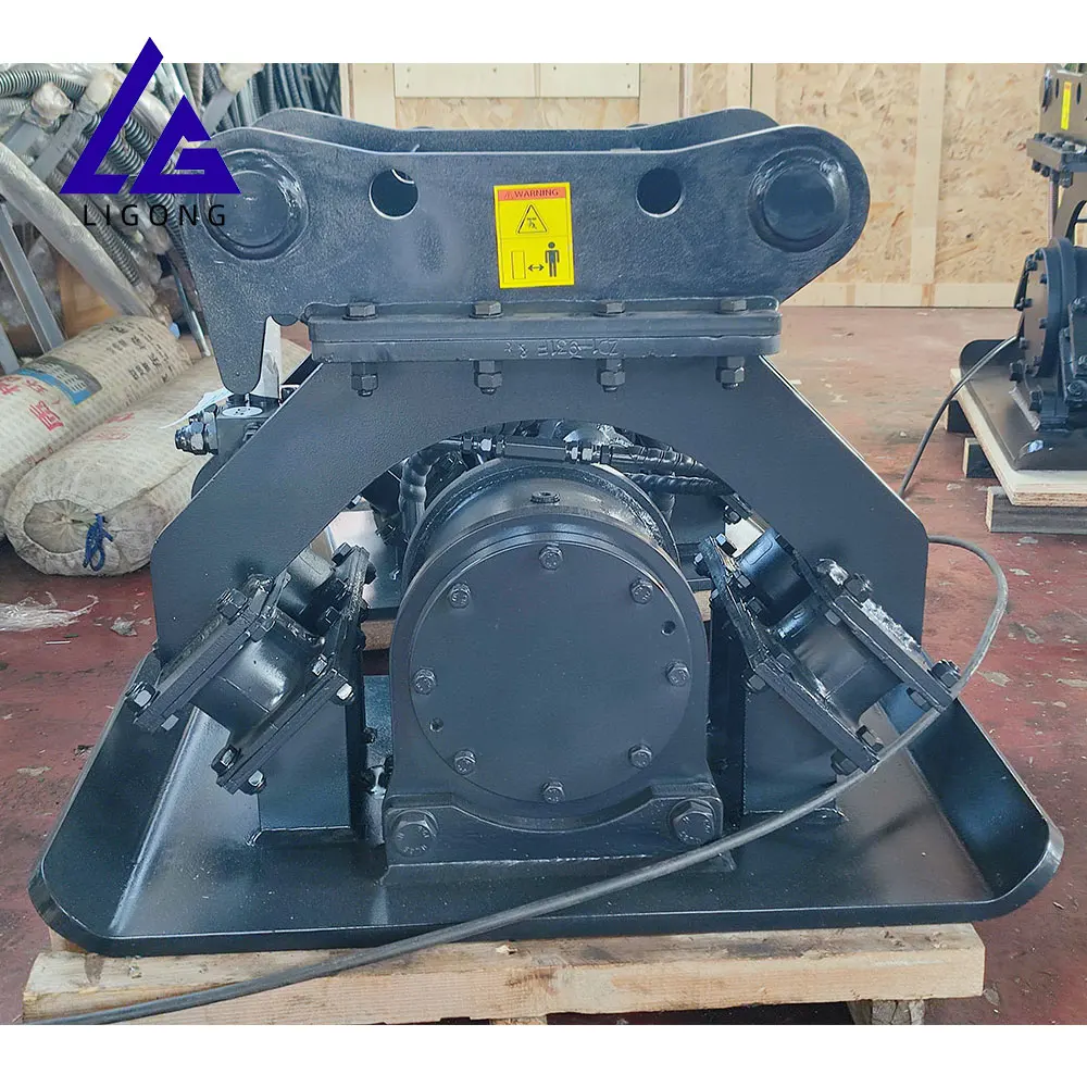 Excavator Mounted Plate Compactor for 26 to 30 Ton Machines Ensures Uniform Compacting