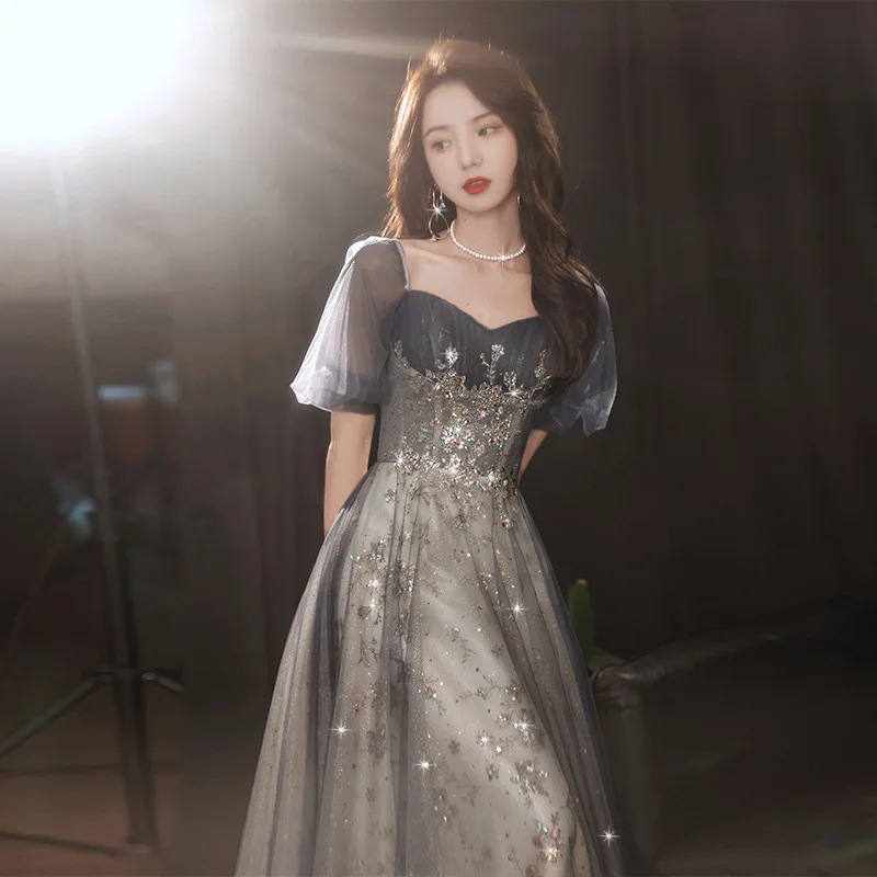 Floor-Length Ball Gown Lace Evening Party Dress for Women 18th Birthday  Banquet 2025 New| Alibaba.com