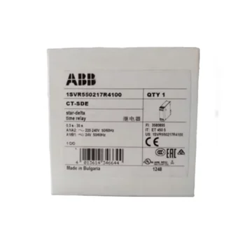 New 1PCS CT-SDE 1SVR550217R4100 Time Relay 0.3s-30s in Box Brand 1SVR550217R4100 One-year Warranty