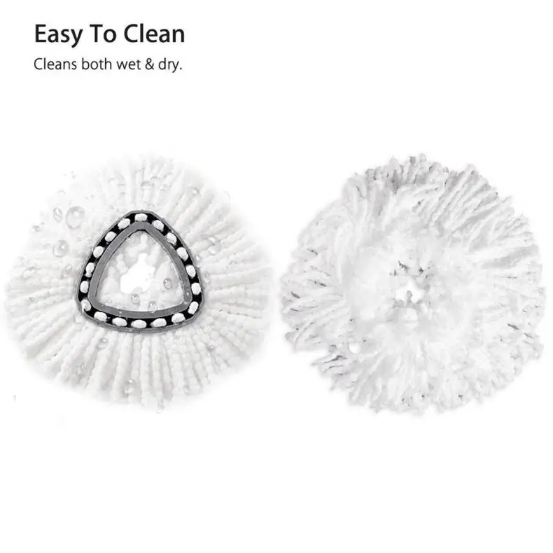 Ручной пресс, волшебная Швабра для пола, вращающаяся Швабра 360 с ведром