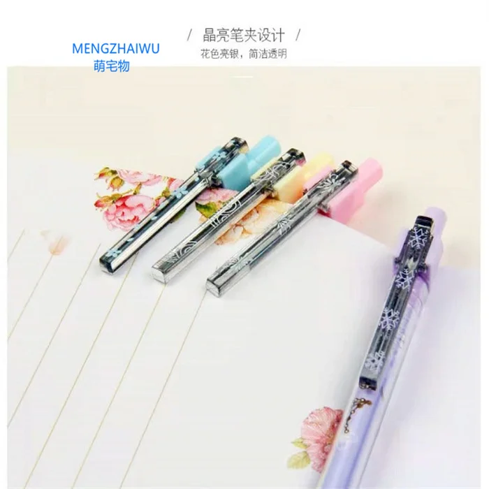 Китай, школьные канцелярские товары, экспорт, милые цветы для девочек, милая роскошь 2b механический карандаш 0,5 мм