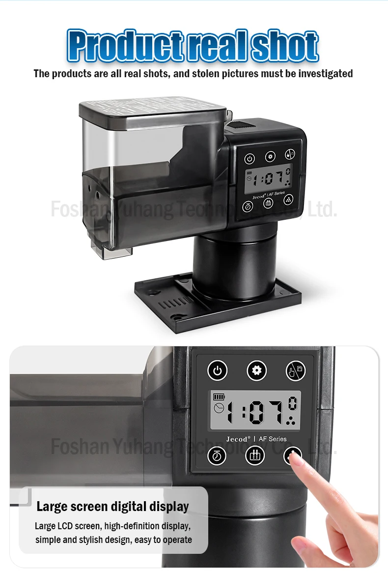 Jebao&Jecod DFD Series 1000ml Eco-friendly Plastic Square Aquarium Automatic Bluetooth Smart IC Control Fish Living Room Box product detail 13