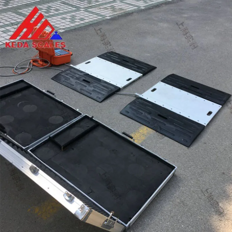 Wireless Portable Truck Axle Scale System Weigh Pads Scale-Modern and Convenient