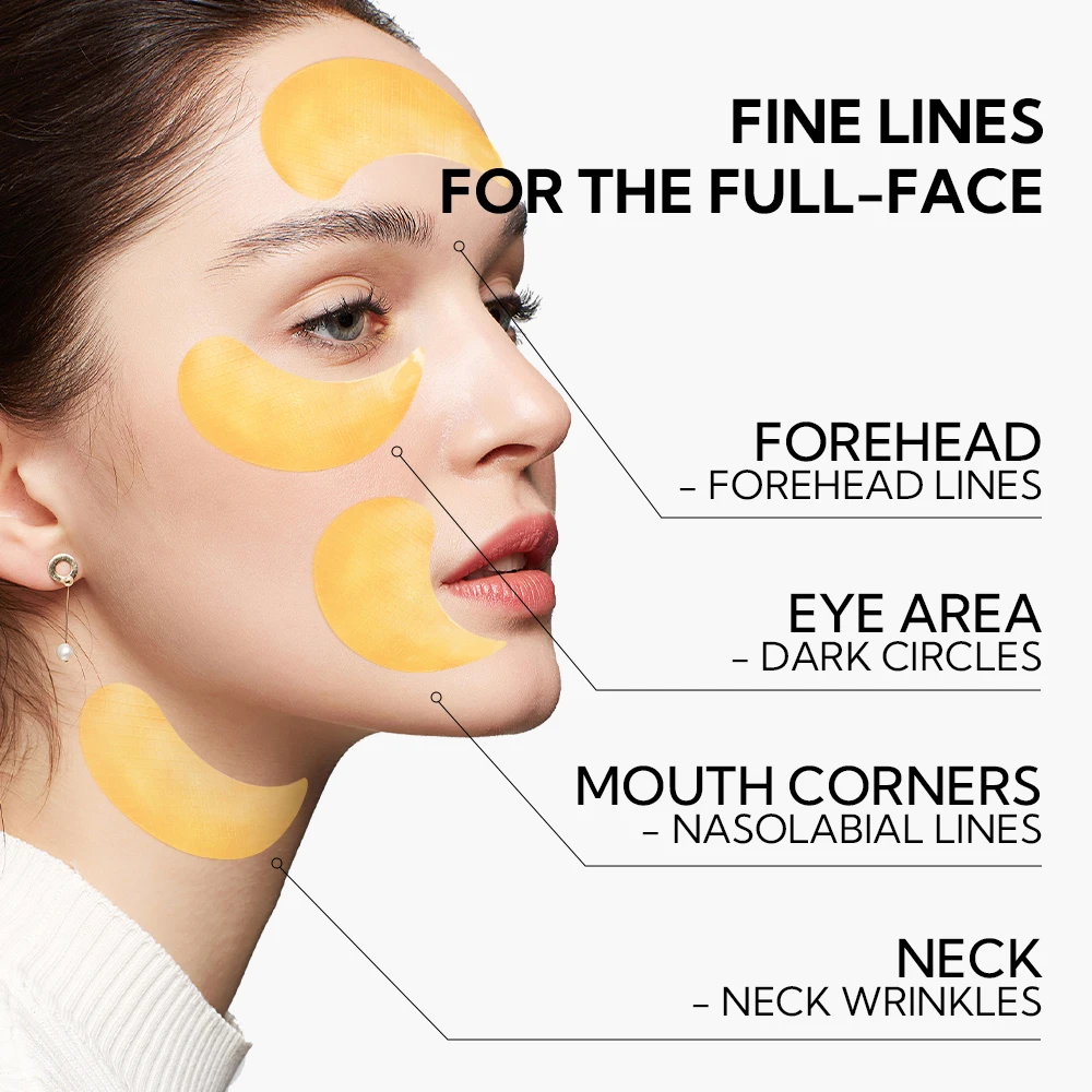LANBENA Hot Sales Hydrogel Under Eye Patches Remove Dark Circle Natural Collagen Patch Eye Mask supplier