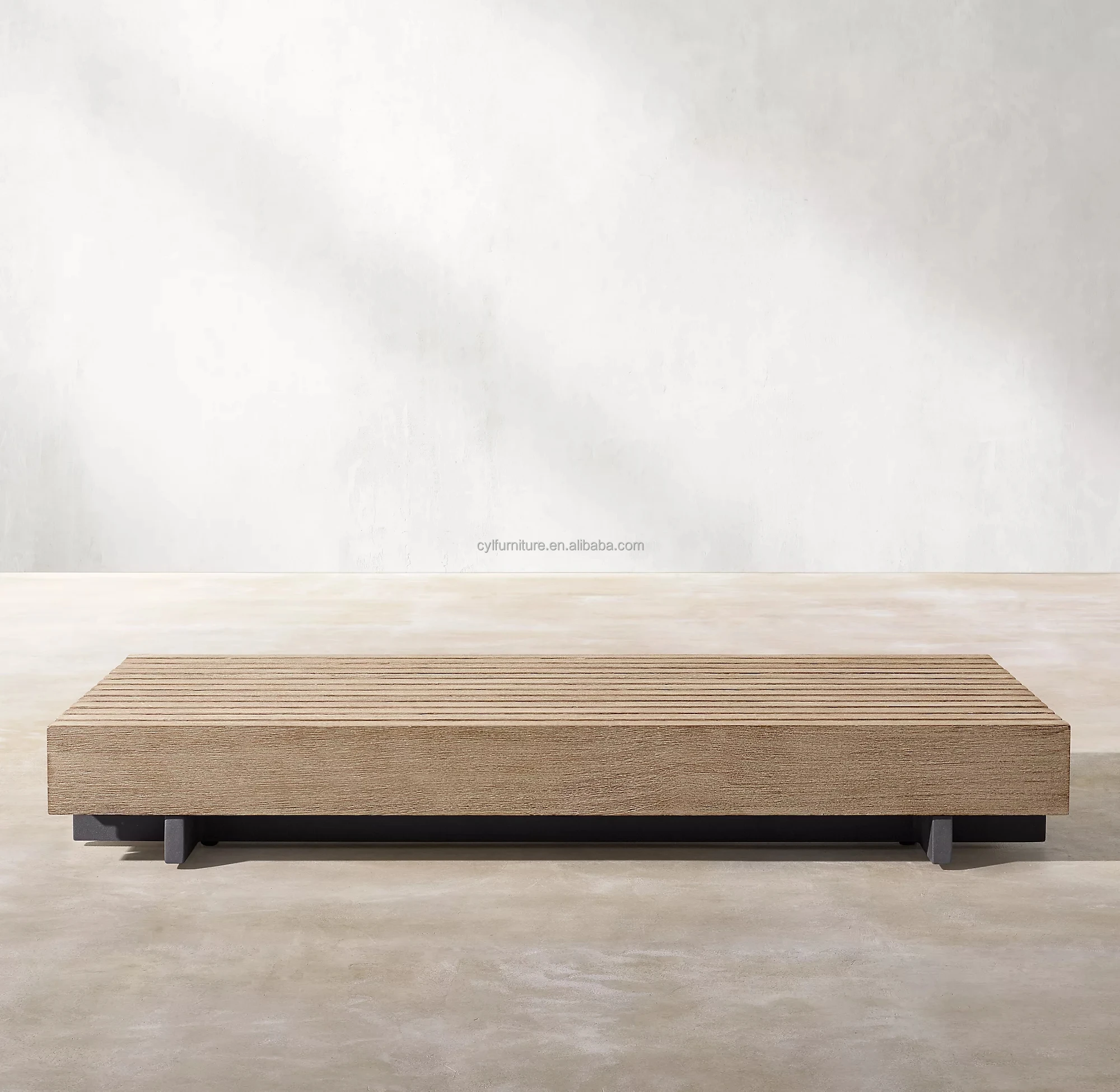 Classical French Outdoor Leisure Combination Patio Sofa Set Teak